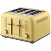 BUYDEEM 4-Slice Toaster, Model DT640E, Mellow Yellow, EU