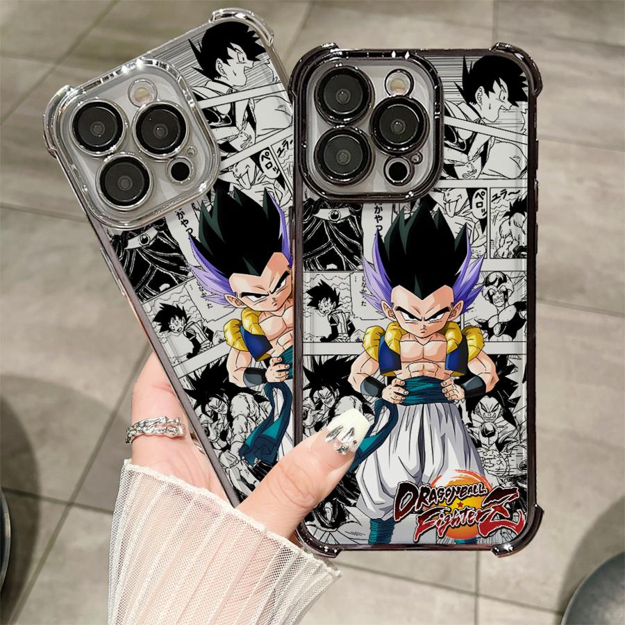 Soft Cover Case for Apple iPhone 11 16Plus XS MAX XR 15Pro Max 13 12 11Pro 14 Pro 16 15 Dragon Ball Gotenks