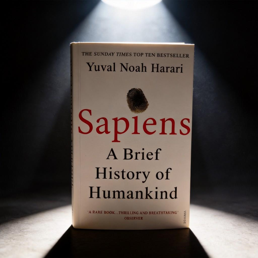 Sapiens Une Brève Histoire de l'Humanité Livre Avec Pages Illustrées Pour les Passionnés d'Histoire