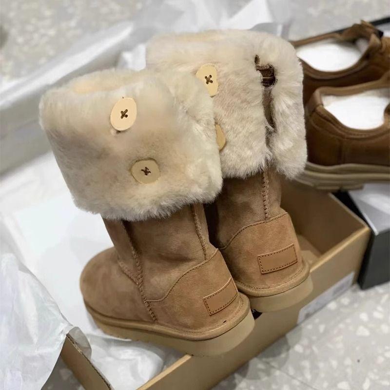 

Женские утепленные утолщенные теплые походные альпинистские ботинки на толстой подошве, водонепроницаемые, нескользящие, спортивные и для отдыха, длинные зимние ботинки, хлопковая обувь 35 малиновый