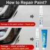 Caneta de Reparo de Pintura Retoque Removedor de Arranhões DIY Acessórios Automotivos Preto Branco Para Land Rover Range Rover Sport 2005-2025 L320 L494