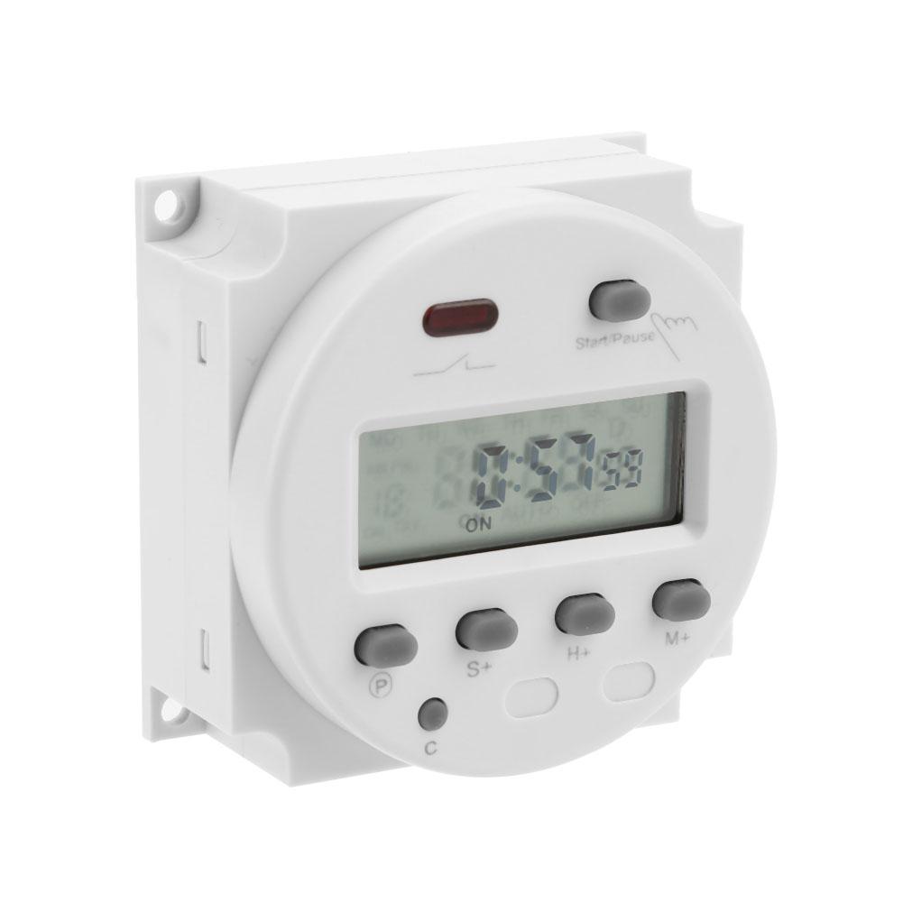 CN102A Timer Electronic Digital LCD Ciclul Numărătoare Inversă Comutator de Control al Timpului (220V)