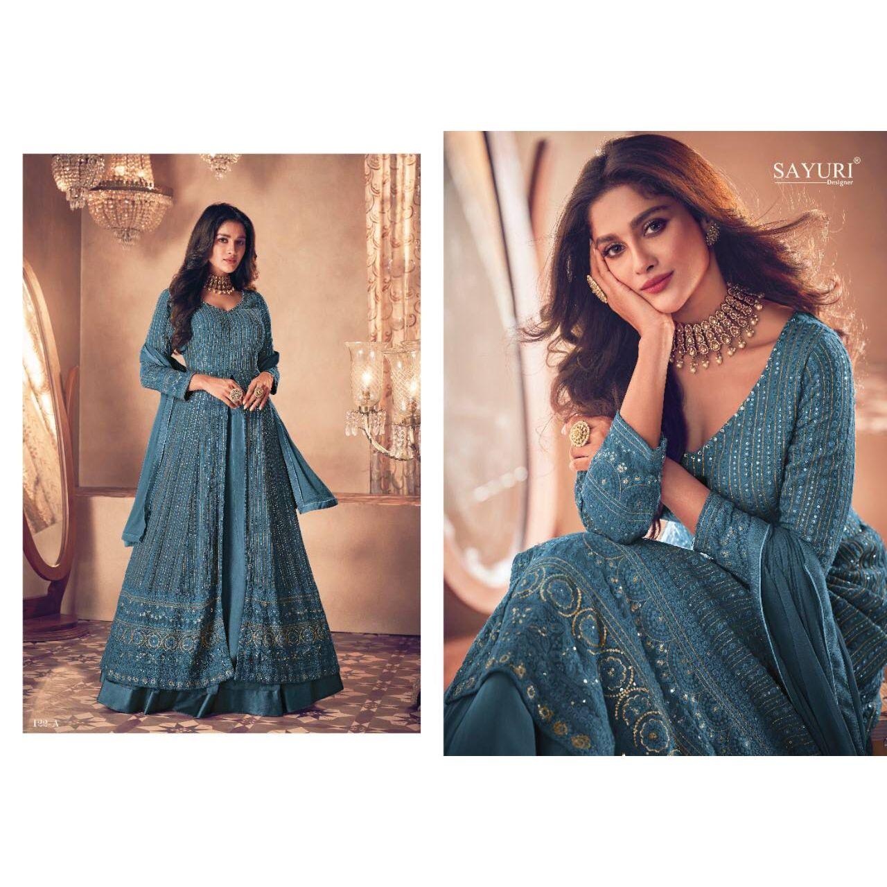 

Сегодня мы запускаем эксклюзивную пакистанскую коллекцию праздничной и праздничной одежды (Необходимо сшить по размеру и посадке) (5 ЦВЕТ)TYPE:- Полустежок