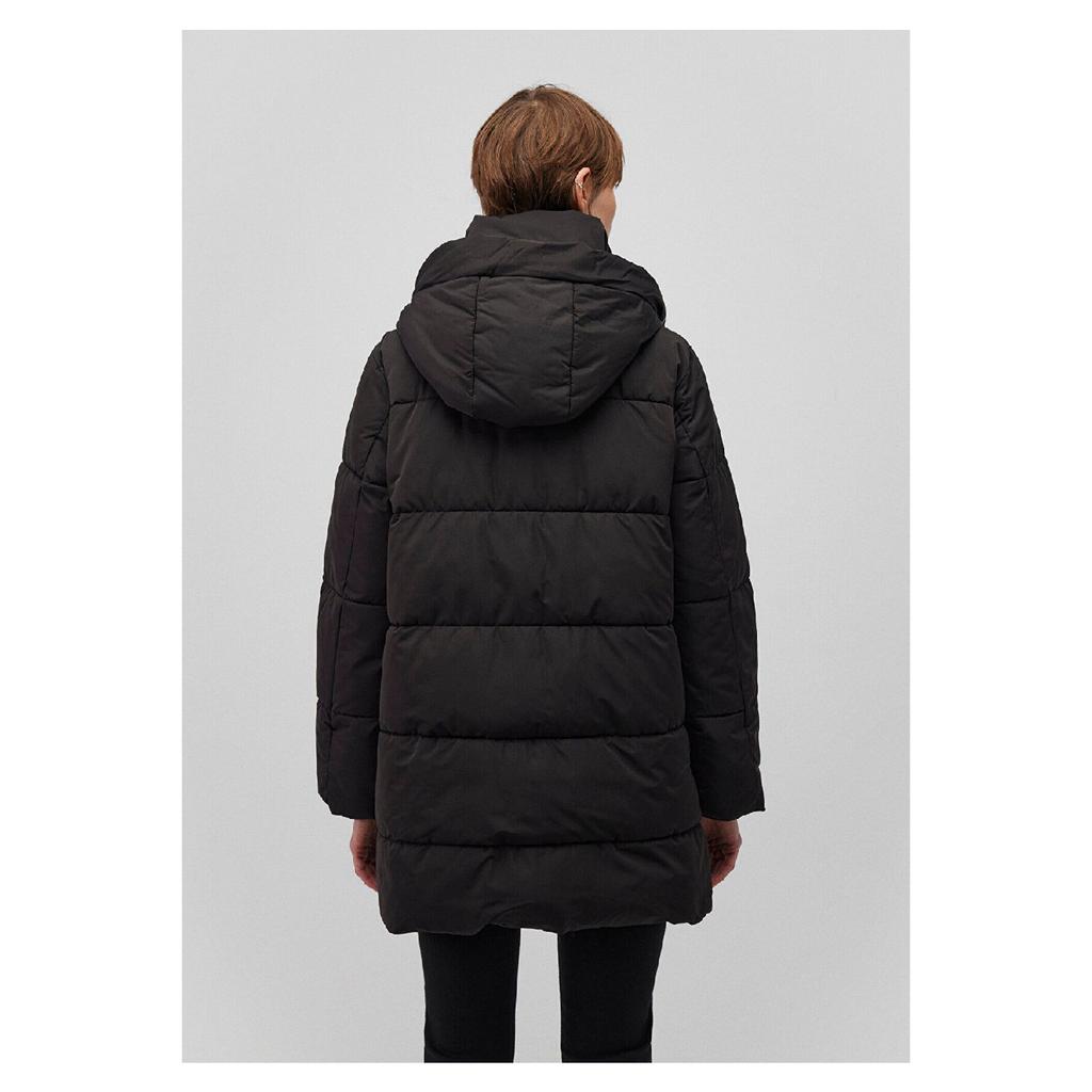 Hooded Beige Puffer Jacket 1110150-70144