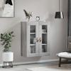 VidaXL Armoire murale sonoma gris 69,5x34x90 cm 828458