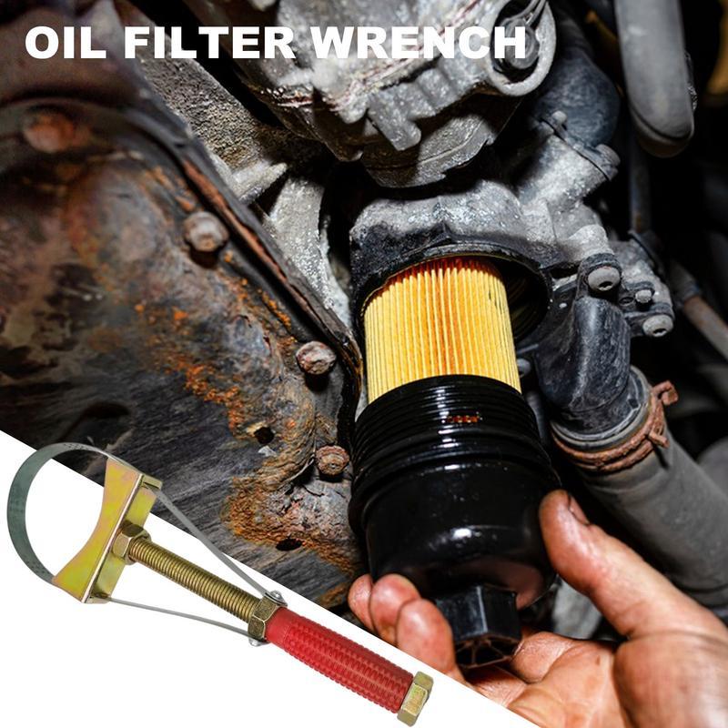 Oil Wrench Tool Spanner Wrench Oil Wrench Filter Wrench Oil Filter Remover Hand Tools Adjustable Wrench Oil System Tools For Car