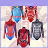 Kostium Cosplay Body z Nadrukiem 3D Jedwab Mleczny na Kostium Superbohatera na Imprezę