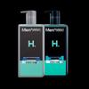 Men's Refreshing Shower & Anti-Dandruff Shampoo Set (2x500ml)