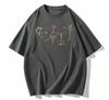 American high street pure cotton white short-sleeved t-shirt women's new summer loose large size trendy brand design half-sleeved top