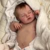Silicone Baby Reborn Doll 49cm With 3d Skin For Collectors And Giftgiving