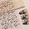 Blumen-Nagelsticker, Relief-3D-Nagelapplikationen, Klebeschieber, Nagelkunst-Zubehör, Aufkleber, Nageldekorationen, DIY-Nageldesign