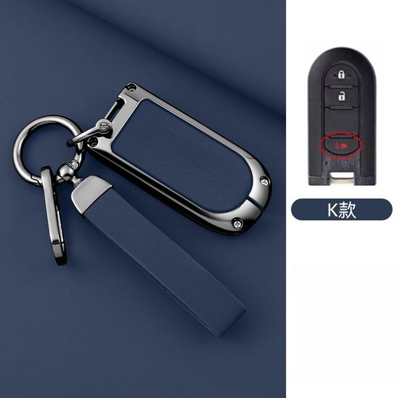 Premium Zinc Alloy Key Cover Case for Perodua/Bezza/Myvi/Axia - Full Protection Key Fob Shell Keybag Keychain