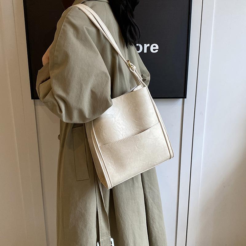 Premium Sense Bag Large Capacity Women'S Fashion Simple Shoulder Underarm Tote Bag