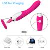 Tongue Dildo Vibrator for Women Heating Nipple Sucker Tight Oral Licking Clitoris Stimulate Masturbate Erotic Sex Toys for Woman