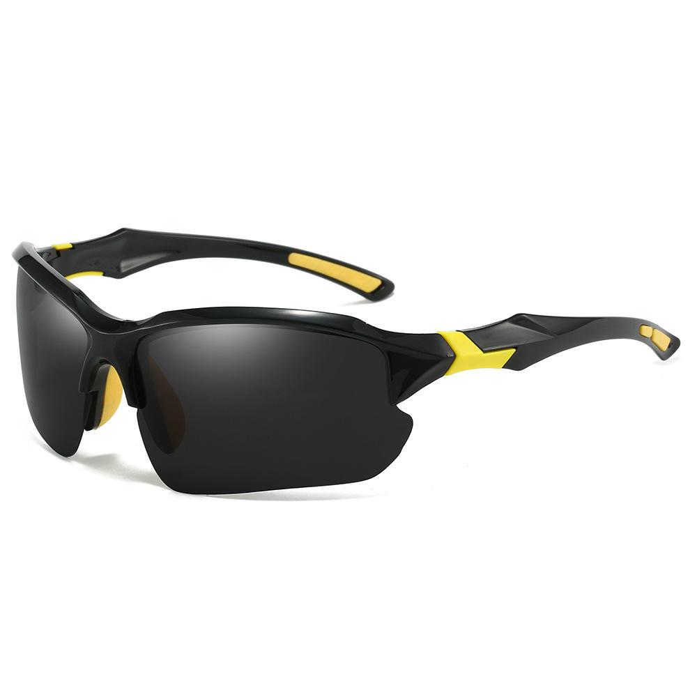 Men Polarized Fashionable Sports Glasses  Windproof Running Fishing Suitable for Baseball  Golf and Driving