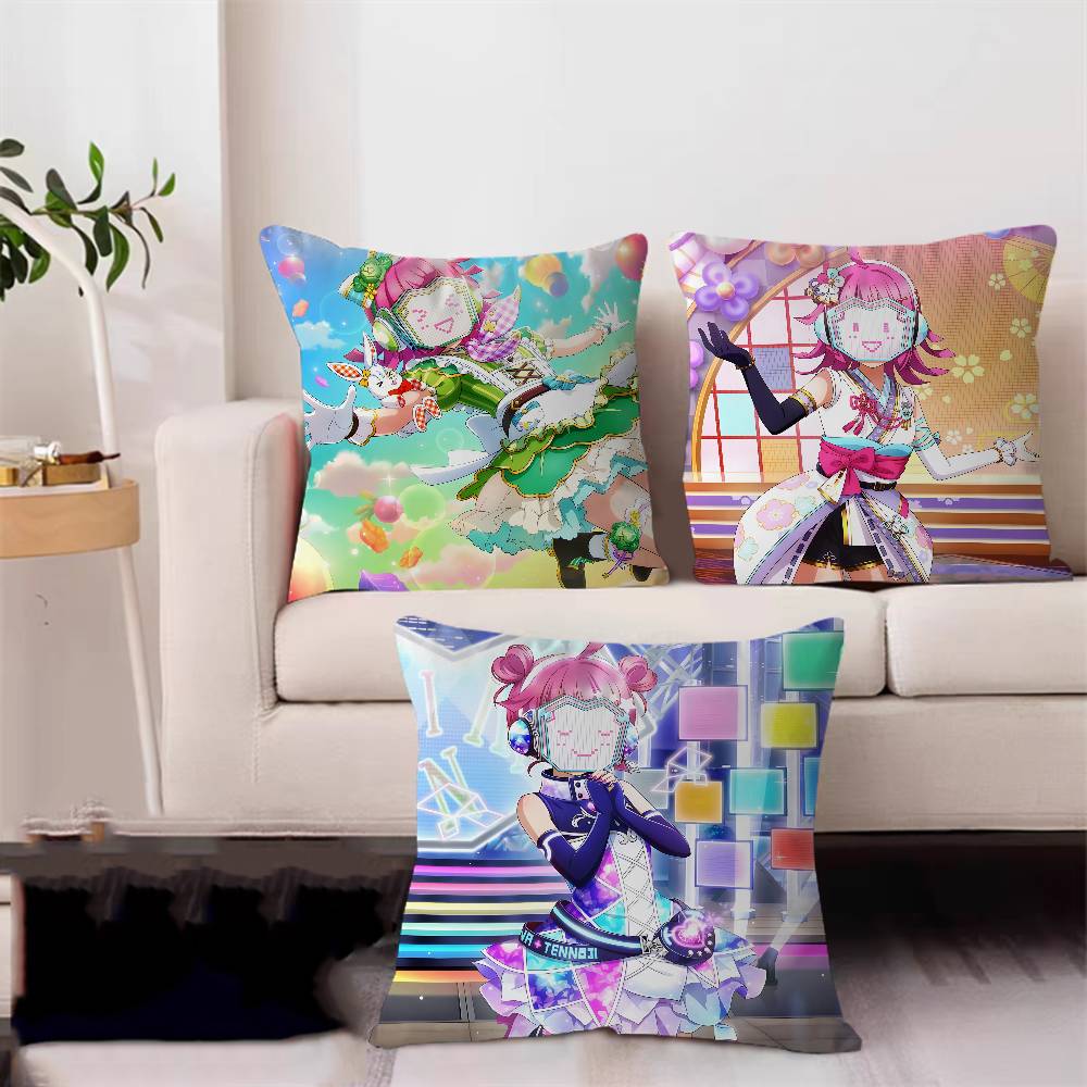 Rina Tennoji Pillowcase Toon Gift Cushion Cover Bedroom Home Sofa Chair Seat Decor Pillow Case