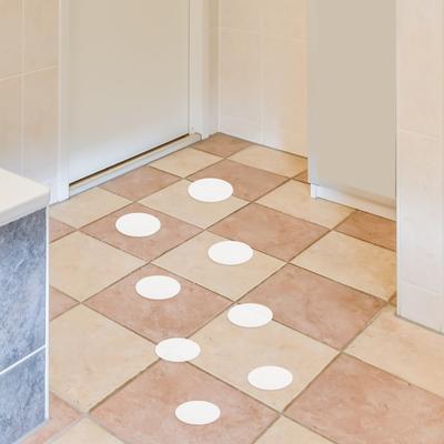 10Pcs 4 Inch Anti-Slip Discs Self Adhesive Bath Stickers for Shower Tub Wet Room Stair Nosing Slip Resistant Safety Traction