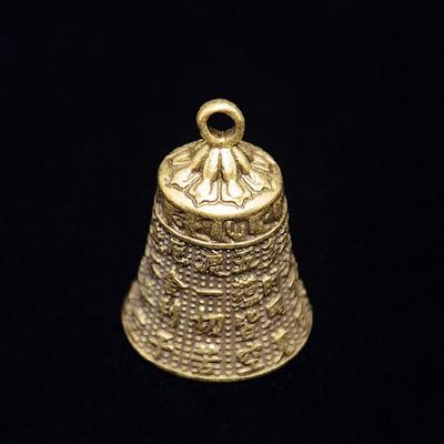 Son Fort et Clair Gravé École Méditation Église Bronze Cadeau Créatif Clochette Animal de Compagnie