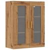 VidaXL Wall-mounted Hanging Cabinet Artisan Oak 69.5x34x90 Cm, Hanging Cabinet, Wall-mounted Display Cabinet, Cabinet In 857044