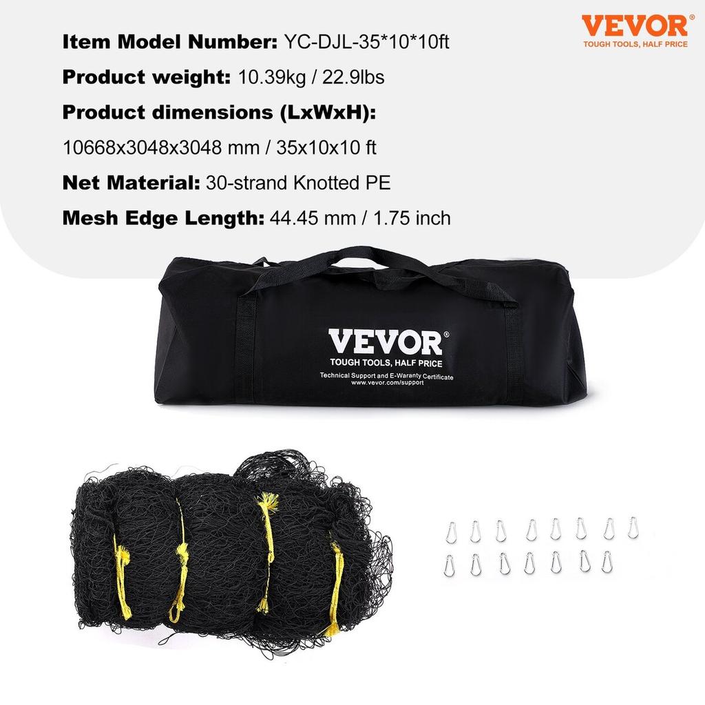 Baseball Batting Netting, Professional Softball Baseball Batting Hitting Training Net, Practice Portable Pitching Cage Net with Door & Carry Bag,