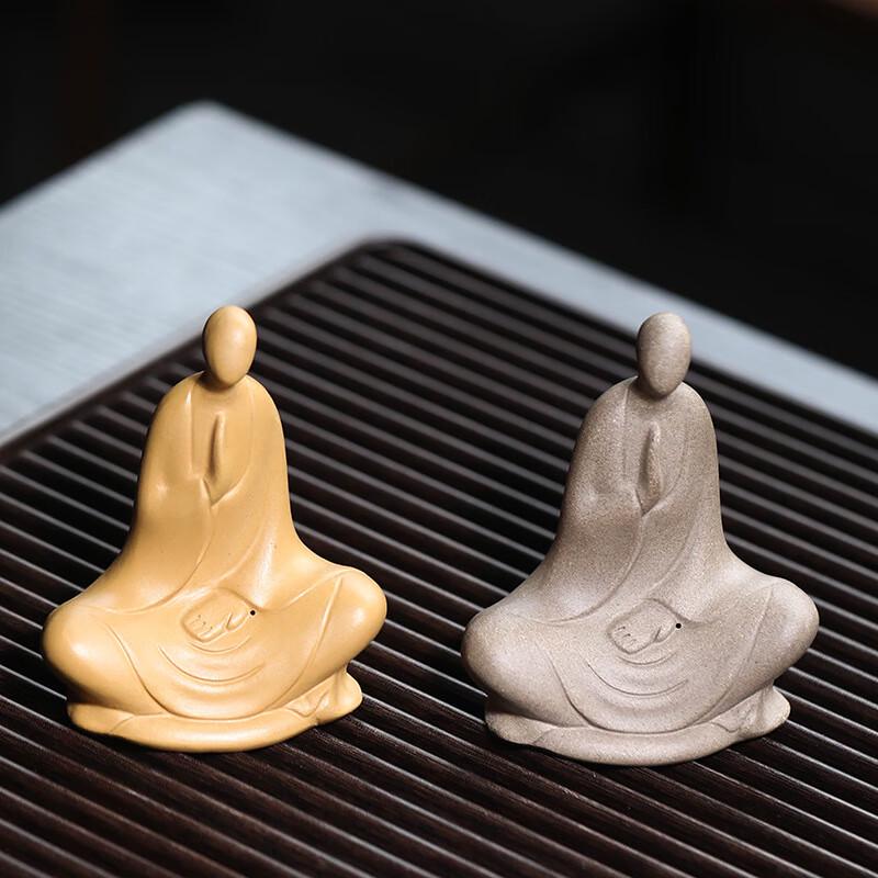 Purple Clay Zen Monk Tea Pet