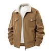 Autumn/winter Fashion Thickened Warm Corduroy Jacket Men's Casual Loose Comfortable Plus Size High Quality Coat M-3XL