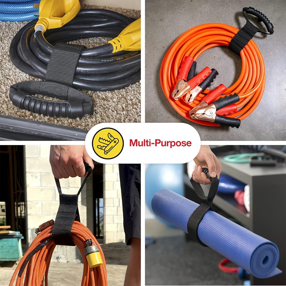 5/1Pcs Water Pipes Heavy Object Storage Straps With Handle Portable Cable Storage Straps Multipurpose Extension Cord Organizer