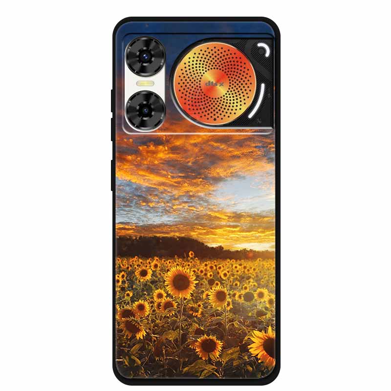 For ZTE Nubia Music 2 Case Music2 Cover Popular Flower Sunrise Scenery Soft Silicone Phone Shells For ZTE NubiaMusic 2 Bumper Nubia Music 2