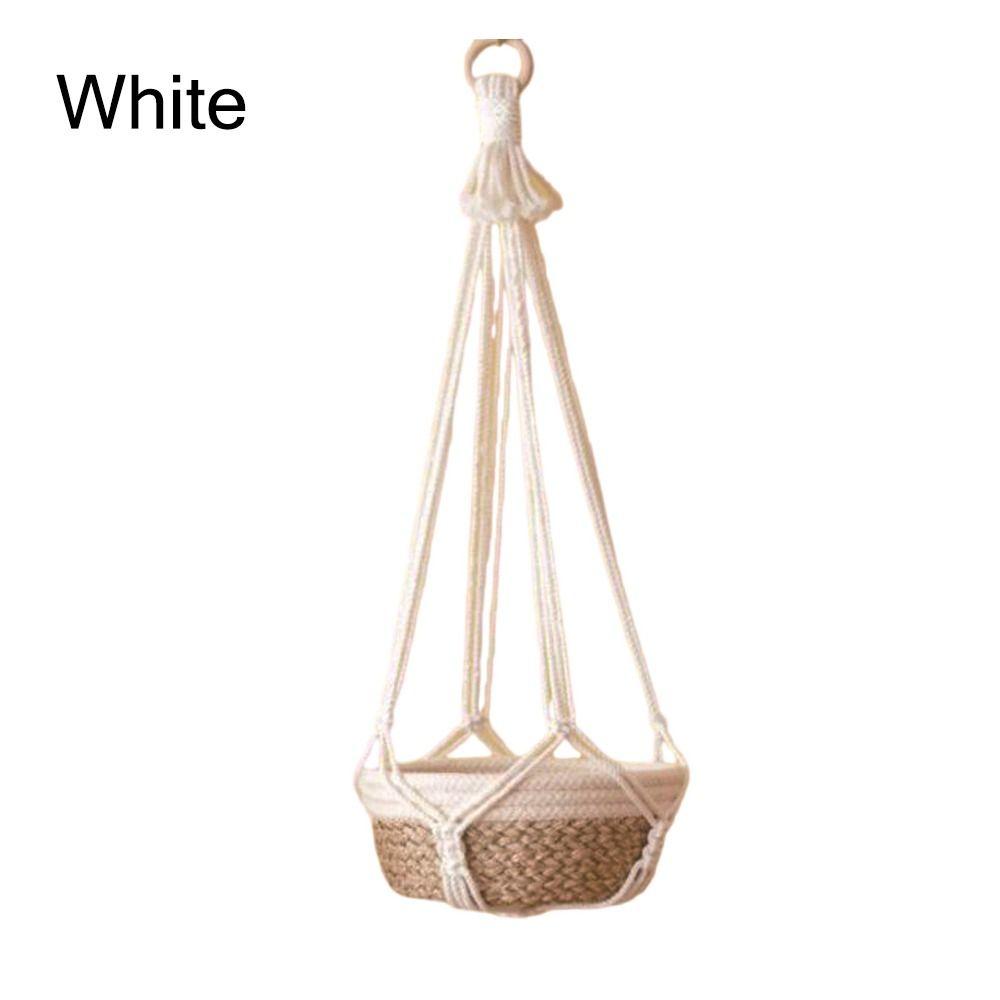 Handmade Macrame Plant Hangers Garden Plant Pot Holder Decor Hanging Basket