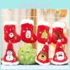 Christmas Santa Tree Hat Plush Keychain Toy Cartoon Decorations Pendant Doll