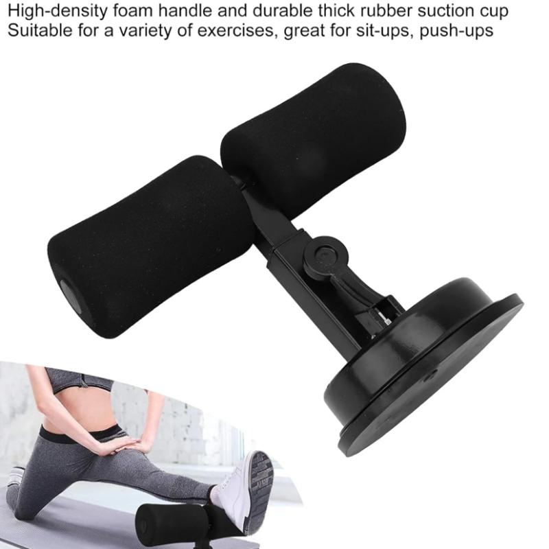 Suction Cup Sit-Up Assist Trainer – Portable Core Workout Equipment with Non-Slip Base for Home Gym