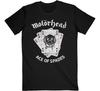 Unisex Shirt Cotton Oversize Large Size Ajustada Para Hombre Motorhead War Pig Aces, Talla