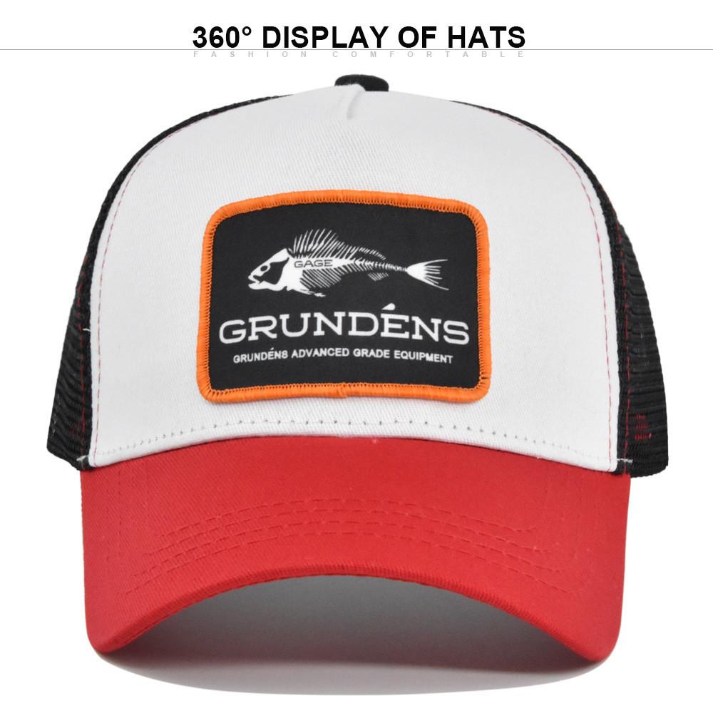 Retro Style Cross-border Embroidered Baseball Cap With Duck Tongue Sun Hat Mesh Cap