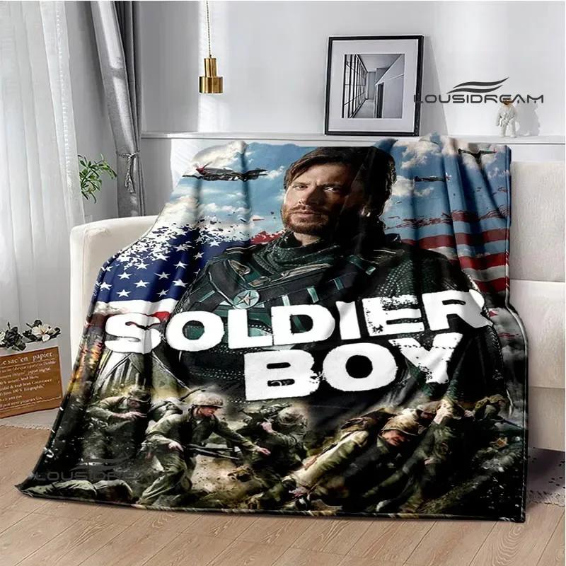 U.S. Drama The Boys Printed Blankets Picnic Blanket Warm Flannel Blankets Soft and Comfortable Blanket Bed Linings Birthday Gift