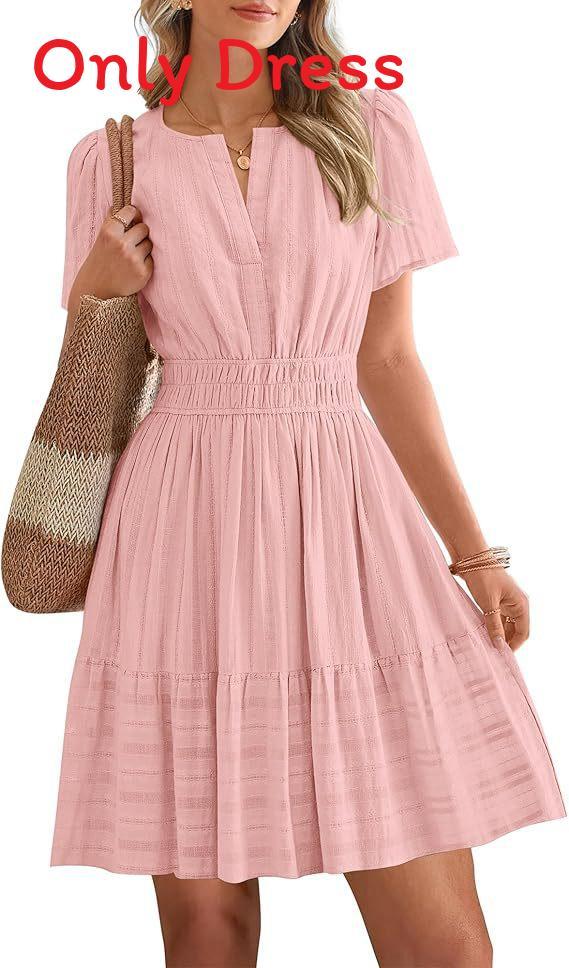 Cotton Floral Bohemian Aline Dress With Ruffle Details For Casual Spring Wear