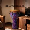 lvjiajin Djembe Hand Drum Percussion Instrument Ethnic Musical Instrument 12 Inches Suitable for Beginners to Adults