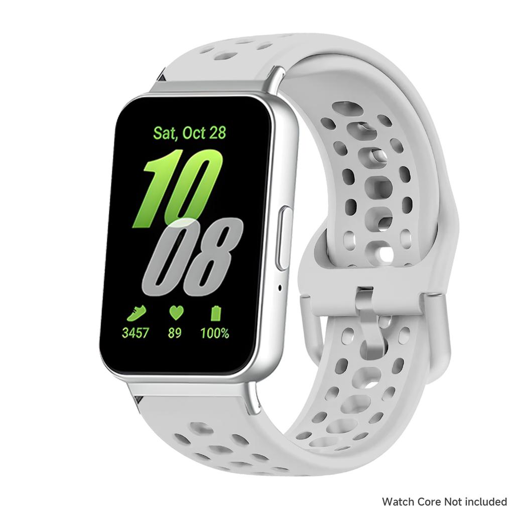 Breathable Silicone Strap For Samsung Galaxy Watch Fit 3 Elastic Sport Band For Galaxy Fit 3 Smartwatch Replacement Accessories