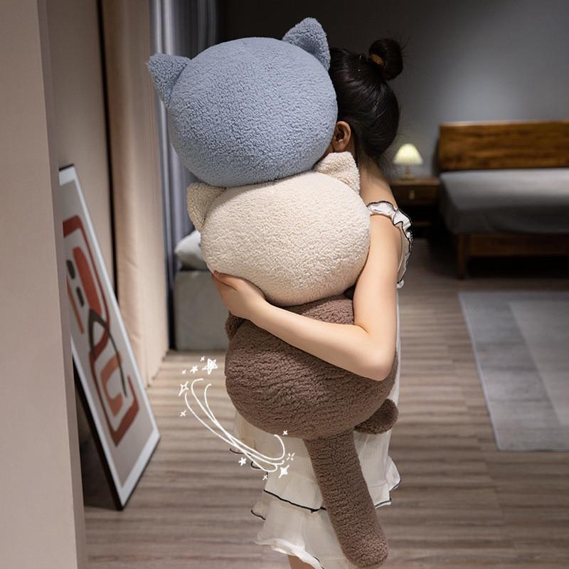 Body Soft Plush Pillow With Pp Filling For Comfortable Sleep Relaxation And