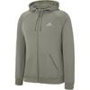 adidas Game And Go Big Logo 3-Streifen Full-Zip Hoodie Silver Pebble Herren Streetwear IW8395