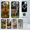 Deer Hunting Phone Case For iPhone17,16,15,14,13,12,11 Plus,Pro Magnetic with Magsafe Wireless Charging