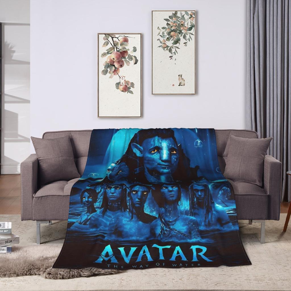 Films Avatar Blankets Quality Warm Soft Bedding Throws Winter Children Outdoor Street Trend Bedspread