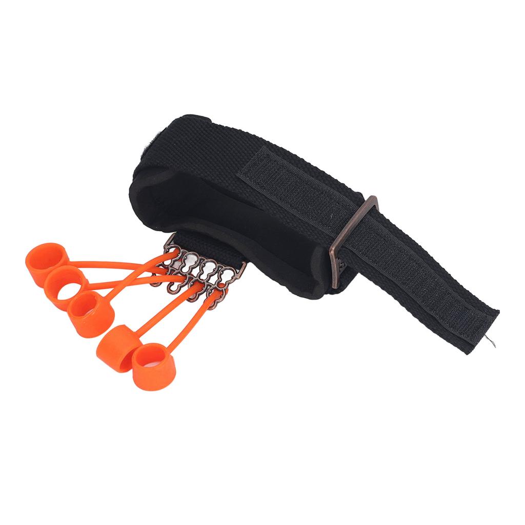 Finger Strengthener Improve Flexibility Hand Grip Strength Trainer with 5 Replace Rings 75lbs