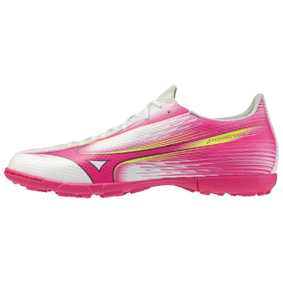 Mizuno Alpha 3 Select Comfortable Fit Soccer Shoes Unisex sneaker Pink White P1GD266564 40.5