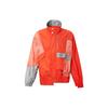 Men's X Feng Chen Wang Crossover Splicing Contrasting Colors Casual Sports Jacket Orange 10020822-A02
