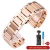 Per Hublot Yubo Classic Fusion Big Bang Cinturino in Acciaio Inossidabile Massiccio Interfaccia Convessa Uomo 27x19mm Cinturino di Sicurezza per Orologio da Esterno