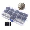 Dupont Connector 620-Kit 2.54mm Pitch Single Row Male Headers, Dupont Crimp Pins for 3D Printer and FPV Jumper Wire, Ribbon Cable