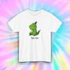 Tea Rex Dinosaur with Tea Funny Pun Gift T-Shirt Mens Womens Tees Top Cute Design for Adults S-5XL