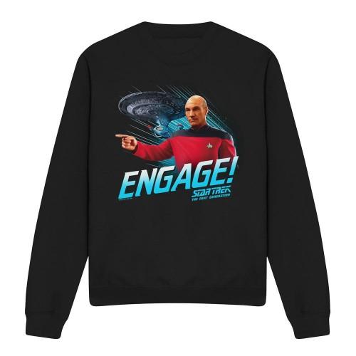 STAR TREK Hanorac Unisex pentru Adulți Engage