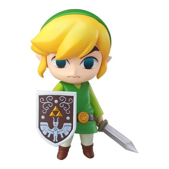 Good Smile Company [GOOD SMILE COMPANY] Нендороид The Legend of Zelda Wind Waker HD Линк Версия Wind Waker. Немасштабная подвижная фигурка, раскрашенная пластиком