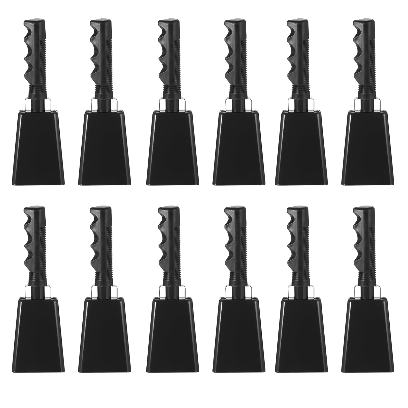 

ПАТИКЛ 9-дюймовые ковбеллы для футбольных матчей, 12 ковбеллов для спортивных мероприятий, оптовый производитель шума, металлические ковбеллы с ручками, для поддержки